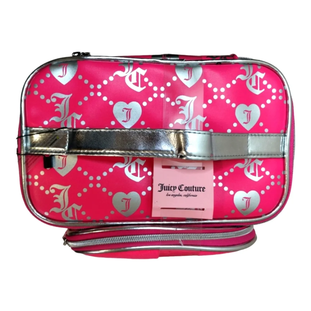 Juicy Couture Make Up Train Case Bag Set